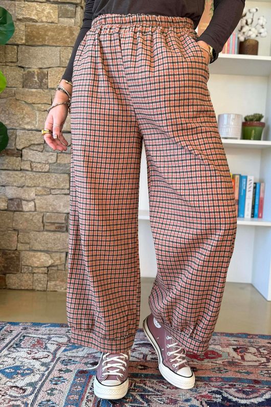 Donald Demi Bloom Pant Rust /14=